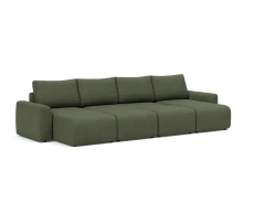 Norum Sofa Bed U-shape With Chunky Arms