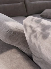 Hampton footstool with storage left and right sides