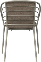 Cancún dining chair with arm & cushion