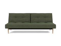 Splitback Styletto Sofa Bed Light Wood