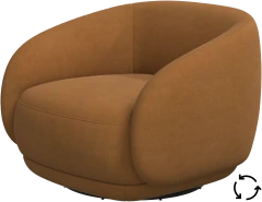 Bolzano armchair with swivel function