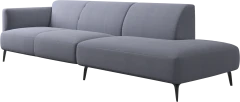 Modena sofa with lounging unit