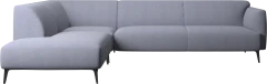 Modena corner sofa with lounging unit
