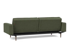 Dublexo Styletto Sofa Bed Dark Wood With Arms