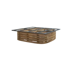 Mellow coffee table base square