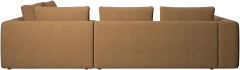 Bergamo corner sofa with lounging unit