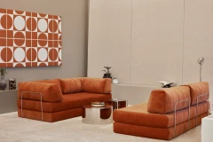 CozyPad Sofa Bed L-Shape with arm