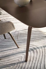 Ridge rug