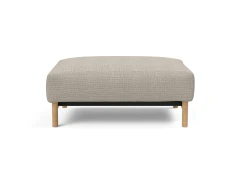 Malloy Wood Ottoman