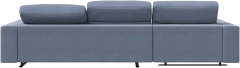 Hampton sofa with adjustable back and resting unit left side