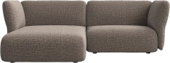 Paraggi 1.5-seater with chaise longue left