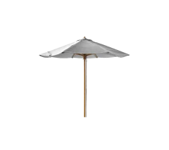 Classic parasol w/pulley system, dia. 2,4 m