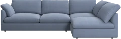 Milano corner sofa left