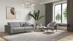 Gareth — Recliner sofa with adjustable headrests and a clean, modern design.