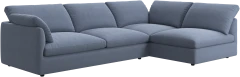Milano corner sofa left