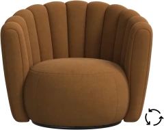 Sweet Art armchair with swivel function