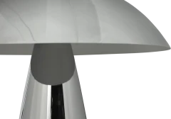 Nest table lamp metal/fabric