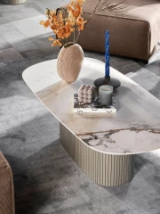 Santiago coffee table oval