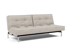 Splitback Chrome Sofa Bed