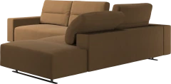 Hampton corner sofa with adjustable back and lounging unit