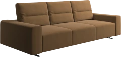 Hampton sofa with adjustable back and storage on the right side