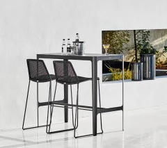 Breeze bar chair, stackable