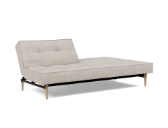 Splitback Styletto Sofa Bed Light Wood