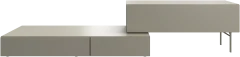 Lugano wall system with drop down doors and drawer