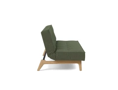 Splitback Eik Sofa Bed Oak