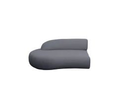 Mellow sofa module right w/short backrest