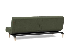 Splitback Styletto Sofa Bed Light Wood