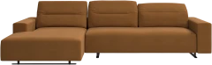 Hampton sofa with adjustable back and resting unit left side