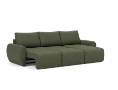Norum Sofa Bed Chaise With Curve Arms