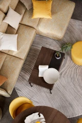 Furrow rug