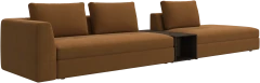 Bergamo 3 seater lounge sofa with storage