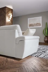 Kallima — Soft-shaped sofa with storage and bed mechanisms, offering backrest height customization.