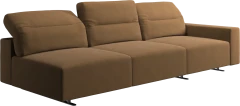 Hampton sofa with adjustable back and storage on the right side