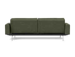 Dublexo Chrome Sofa Bed With Arms