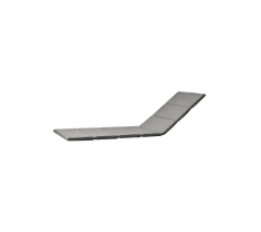 Relax sunbed cushion
