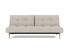 Splitback Styletto Sofa Bed Light Wood