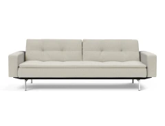Dublexo Chrome Sofa Bed With Arms