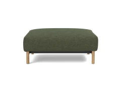 Malloy Wood Ottoman