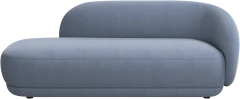 Bolzano, chaise longue sofa right