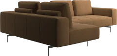 Amsterdam corner sofa with lounging unit