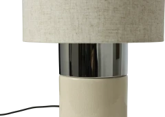 Oslo galda lampa keramika/metāls