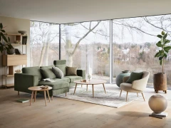 Indivi sofa with chaise longue left