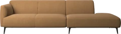 Modena sofa with lounging unit