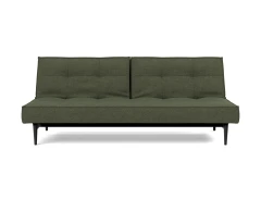 Splitback Styletto Sofa Bed Black Wood