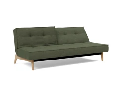 Splitback Eik Sofa Bed Oak