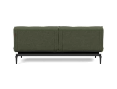 Splitback Styletto Sofa Bed Black Wood